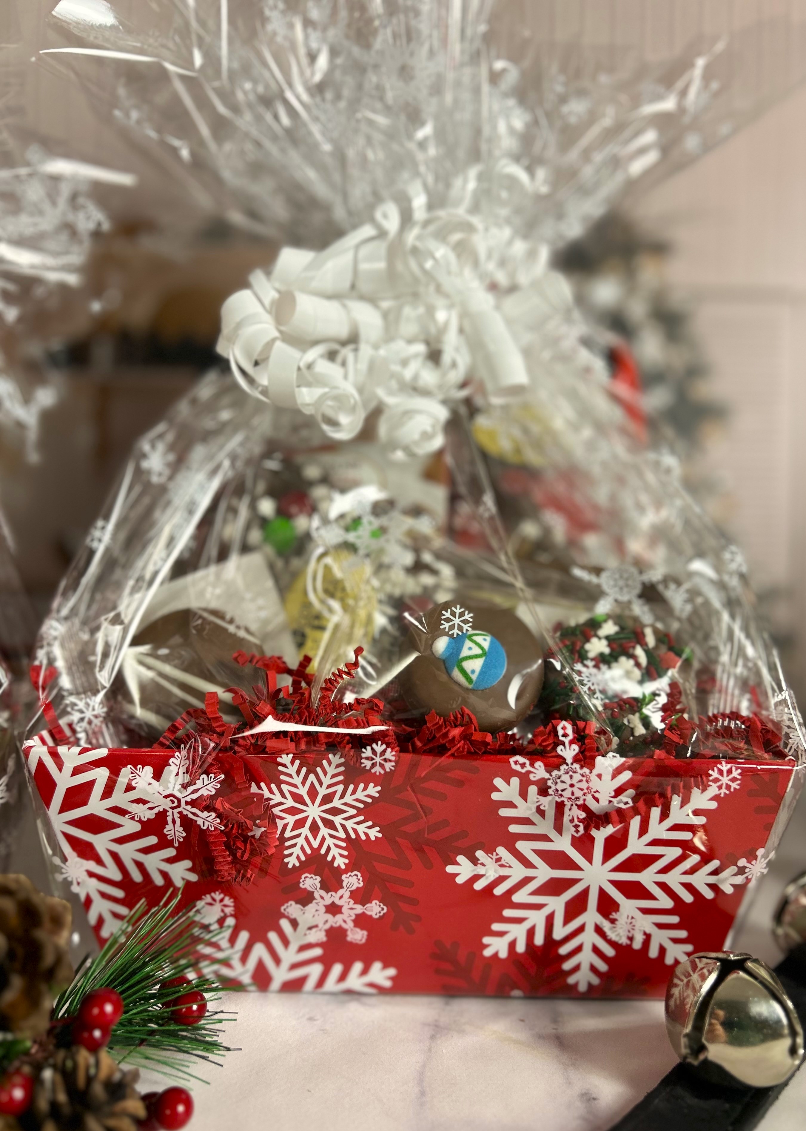 2025 Snowflake basket red
