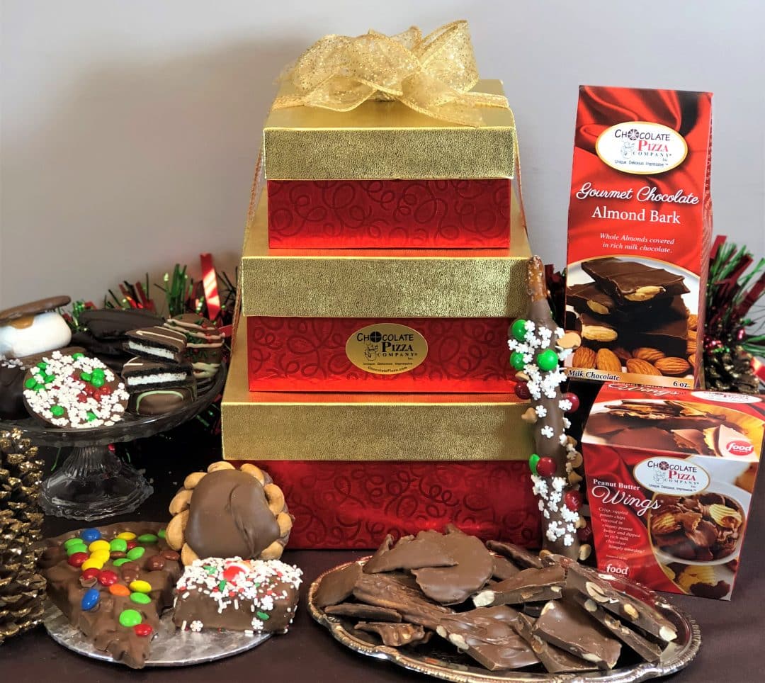 Chocolate Party Tower Gift Box | Three-Tier Tower