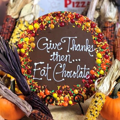 Give Thanks then Eat Chocolate