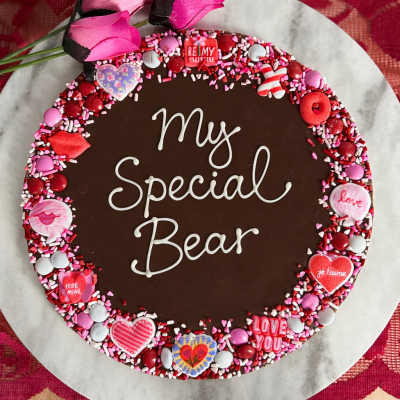 Love notes Chocolate Pizza custom