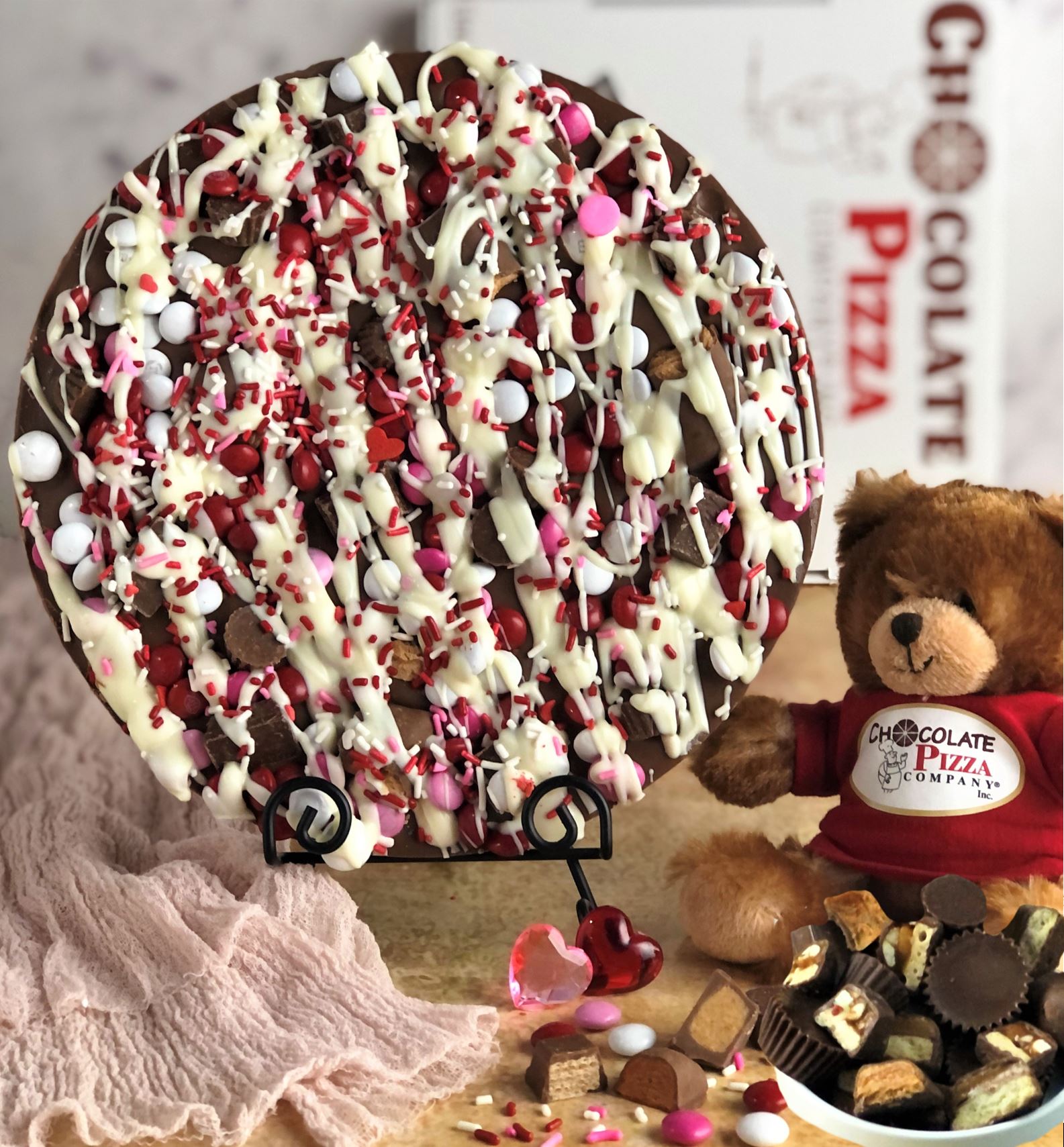 Valantines Avalanche Chocolate Pizza