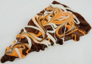 orange chocolate slice