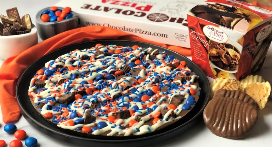 864px x 469px - Syracuse Chocolate Pizza & Peanut Butter Wings Combo