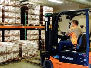 BJ's candy fork truck chocolate pizza