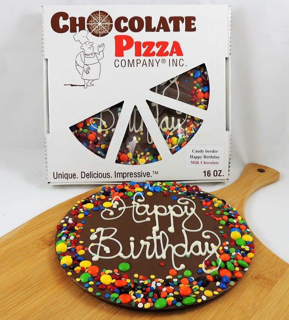 birthday Chocolate Pizza birthday gift ideas for her