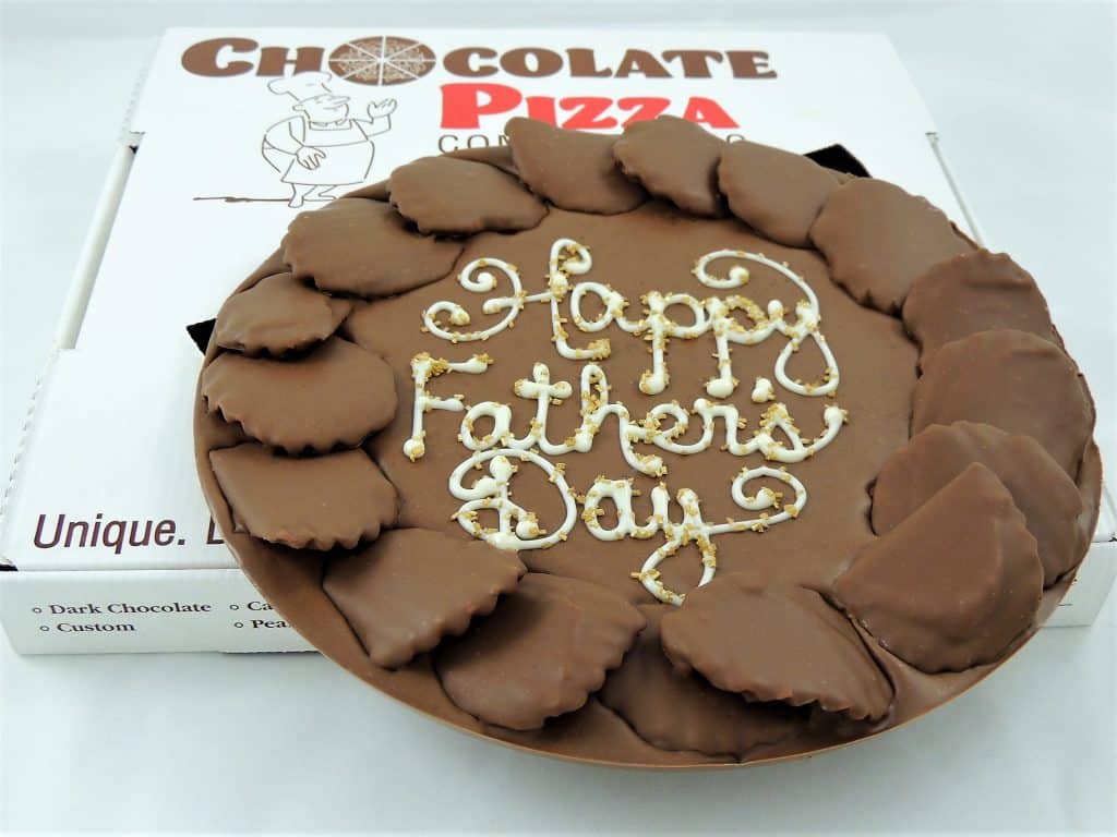 Fathers Day gift Chocolate Pizza