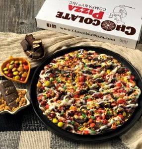 autumn avalanche chocolate pizza