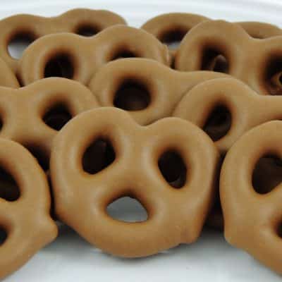 chocolate covered pretzels