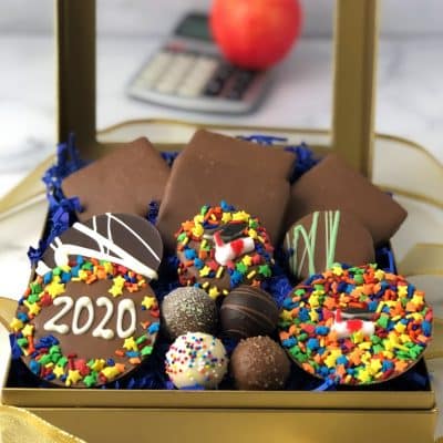 hats off graduate gift box of chocolates