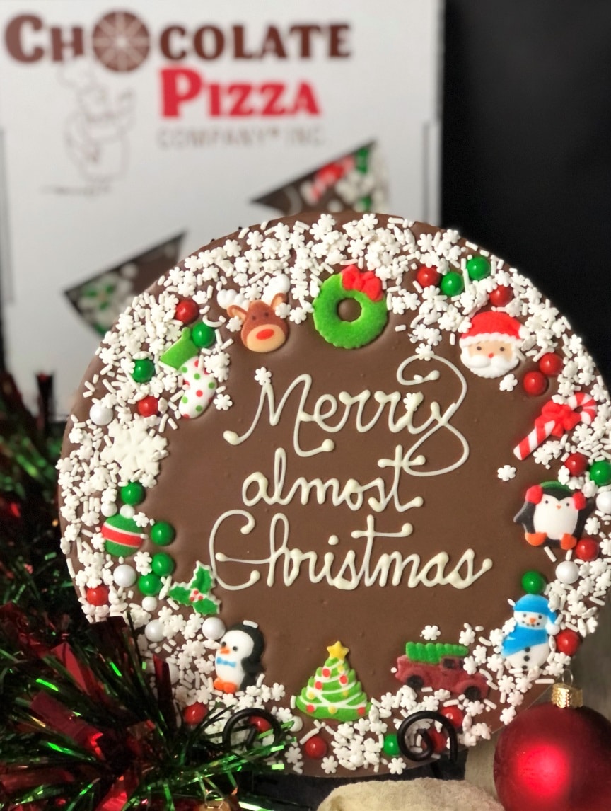 Chocolate Pizza Merry Almost