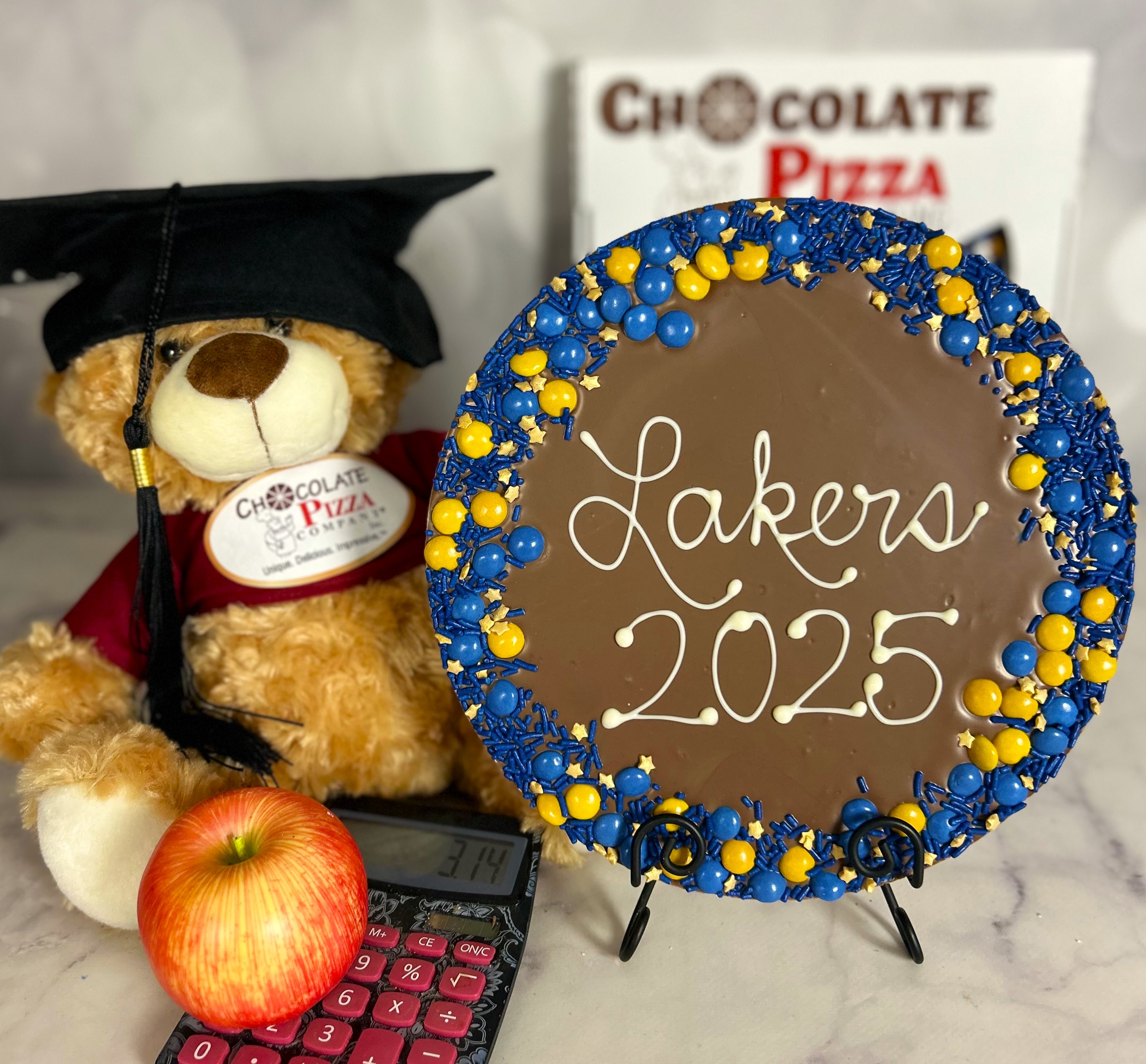 2025 Graduation bear Lakers