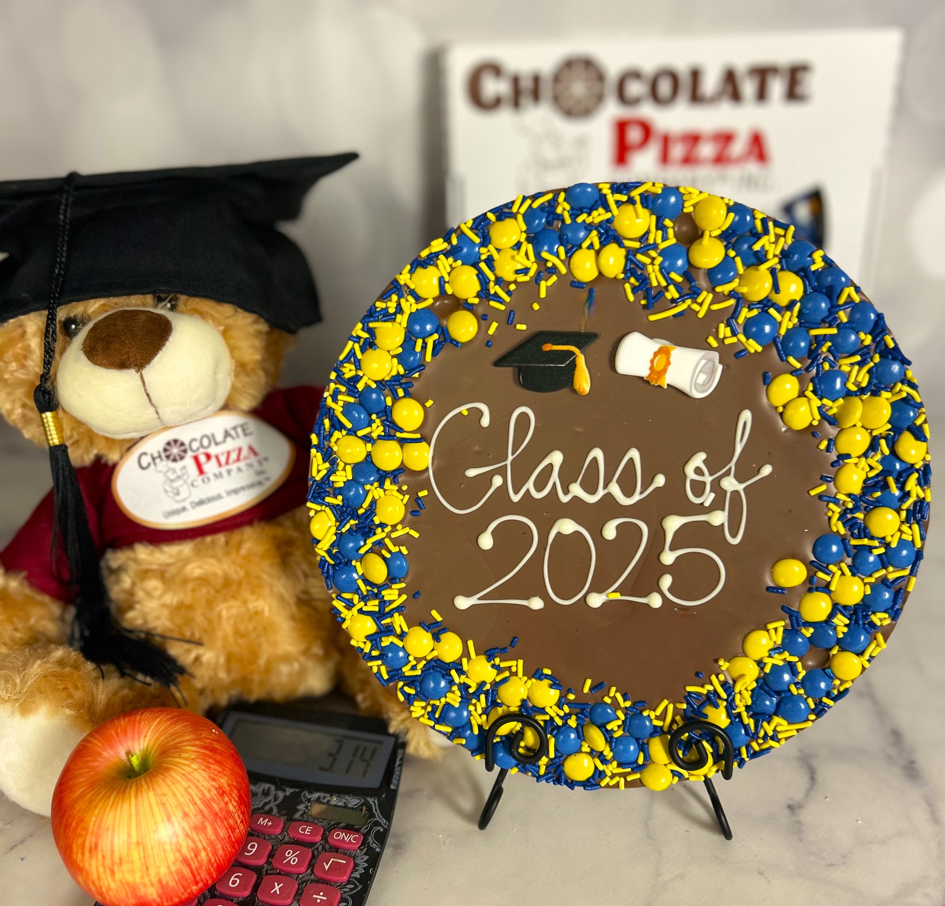 2025 Graduation bear blue