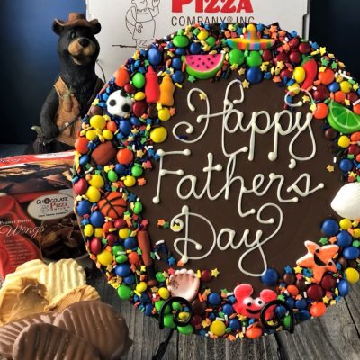 Fathers Day Chocolate Pizza combo with PB Wings