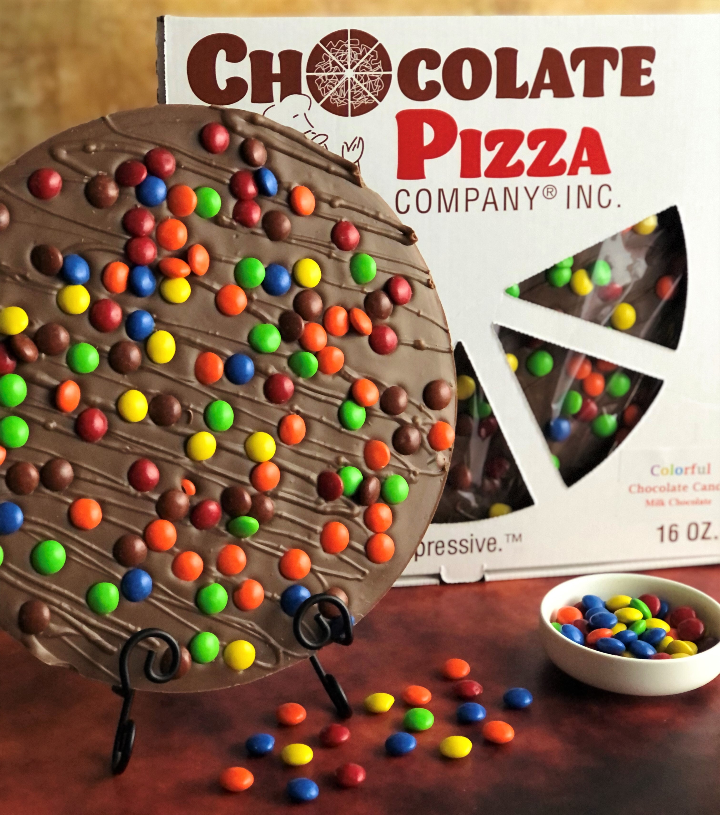Chocolate Pizza Candy Top