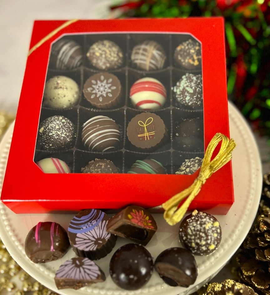 16 pack assorted truffles