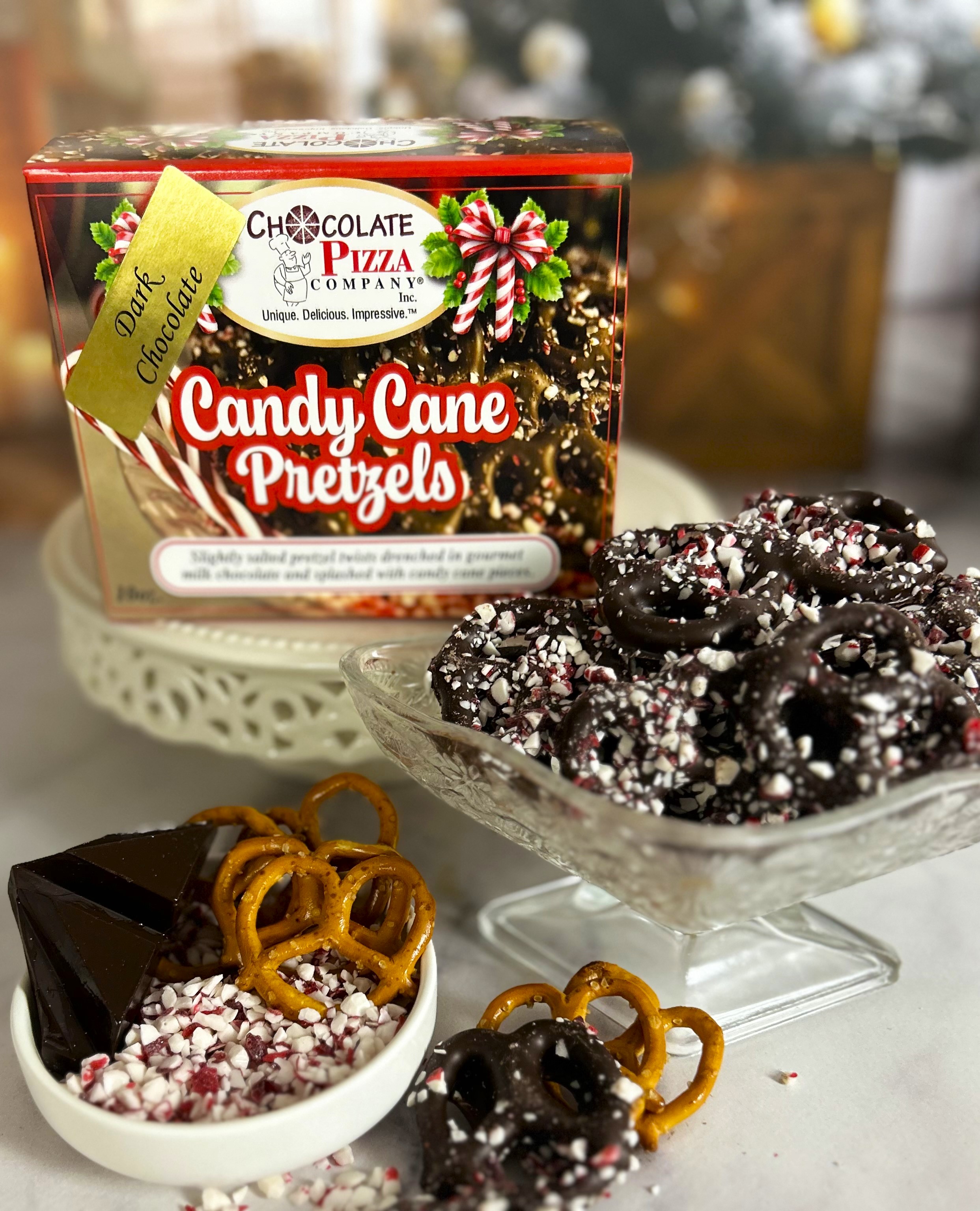 Candy Cane pretzels box