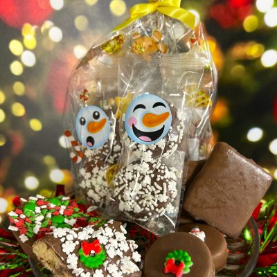 Assorted bag of gourmet chocolate treats