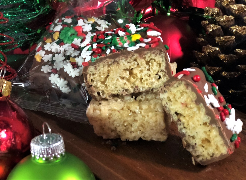 Rice Crispy squares holiday