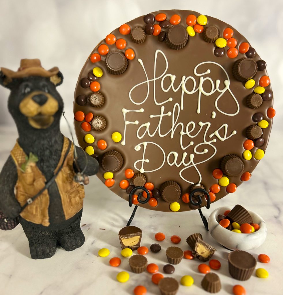 Happy Fathers Day Chocolate Pizza