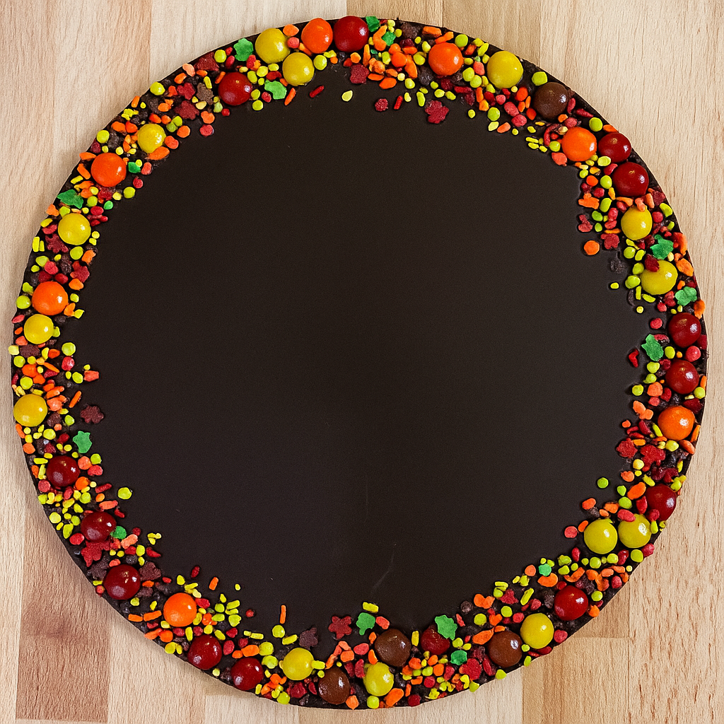 Autumn colors on dark