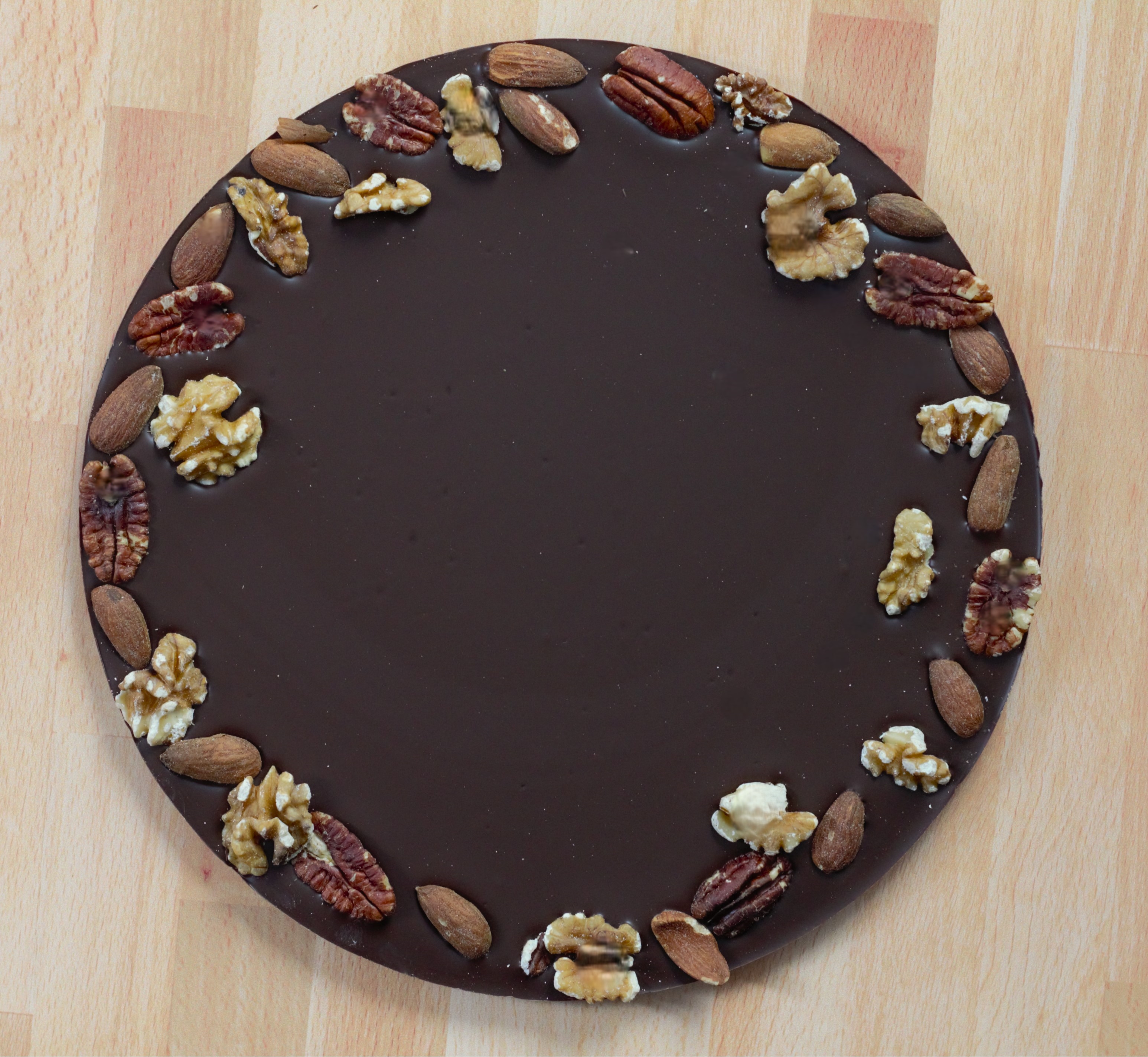 BLANK DARK NUT BORDER