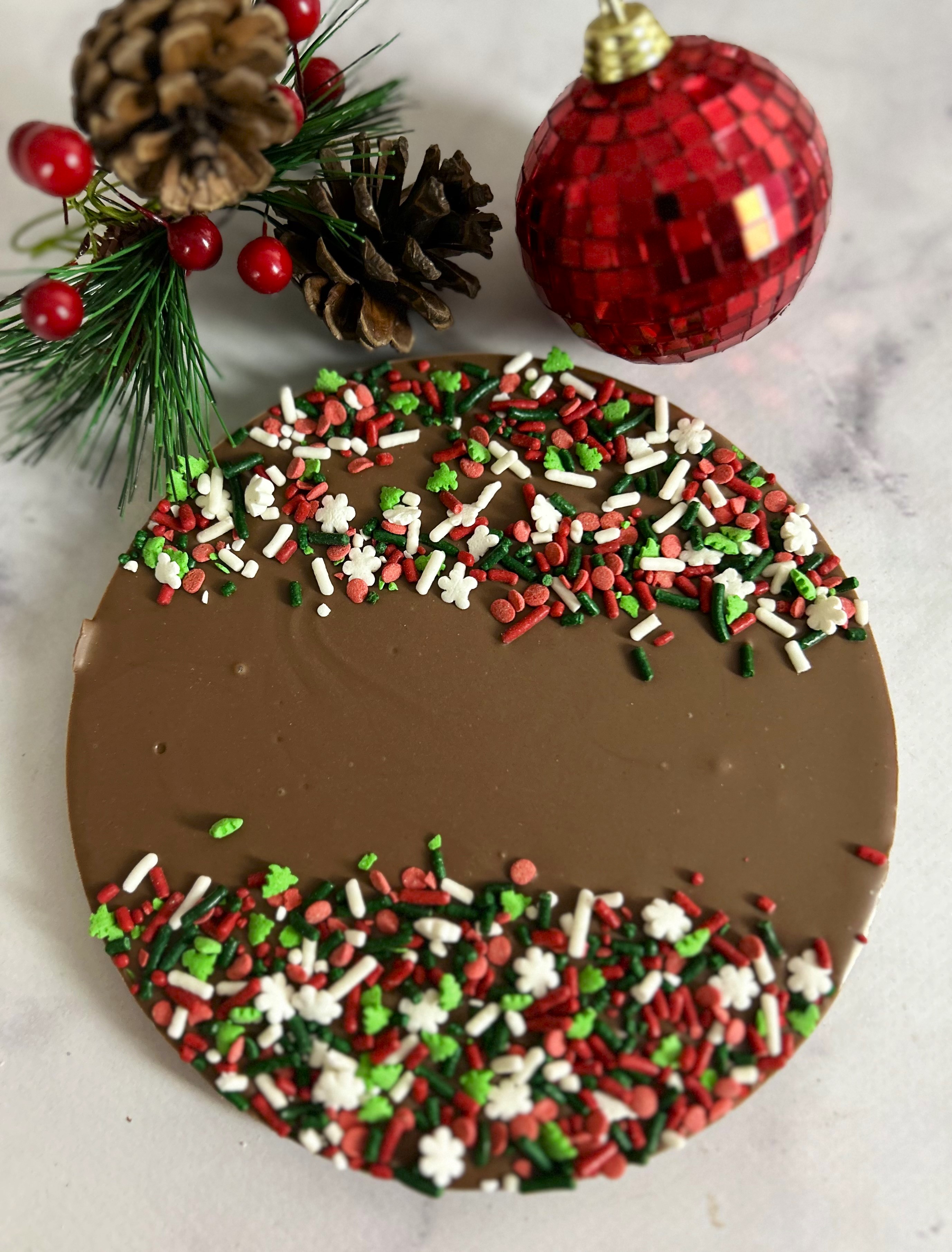 custom ornament blank milk