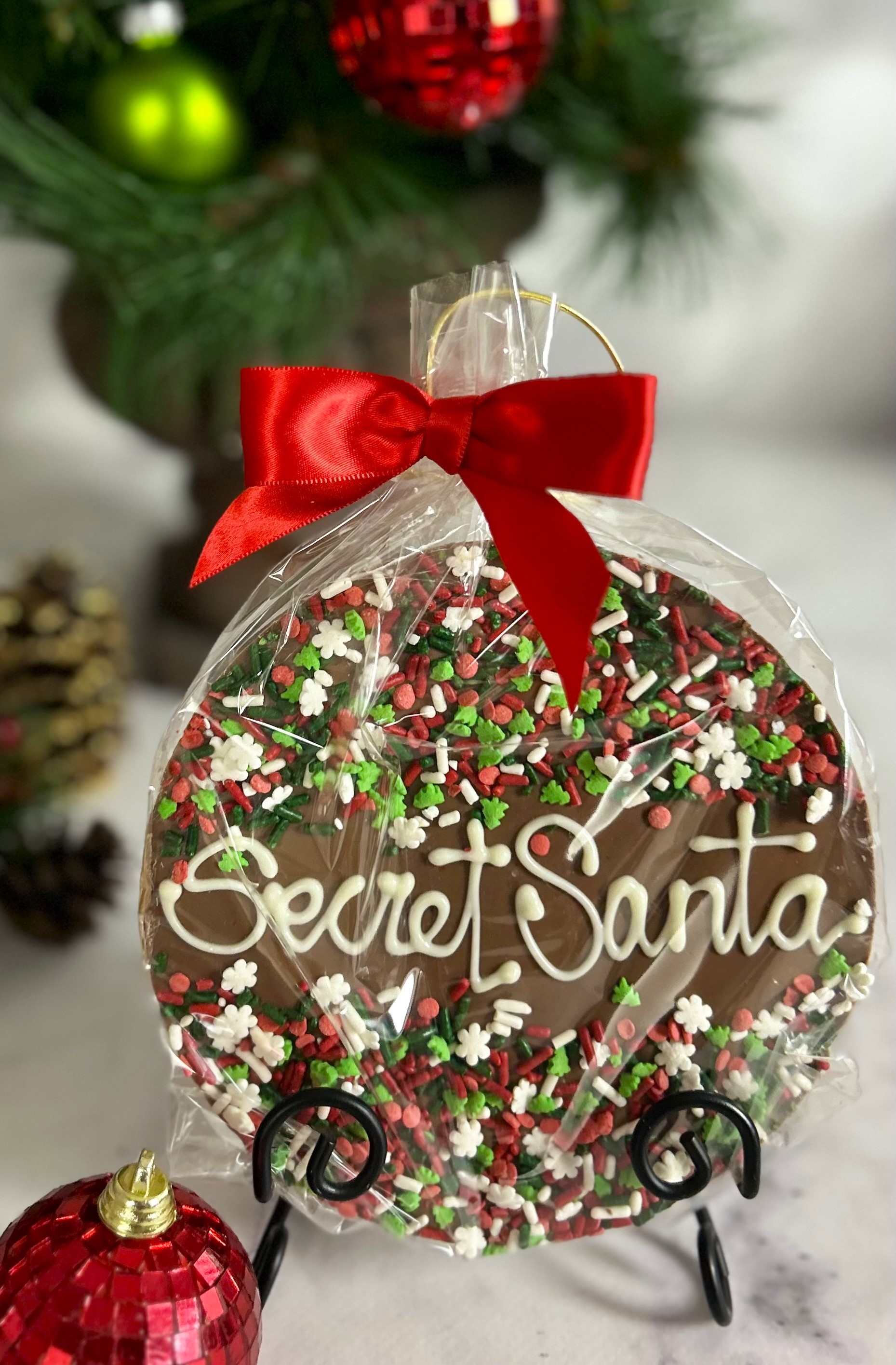 custom ornament secret santa