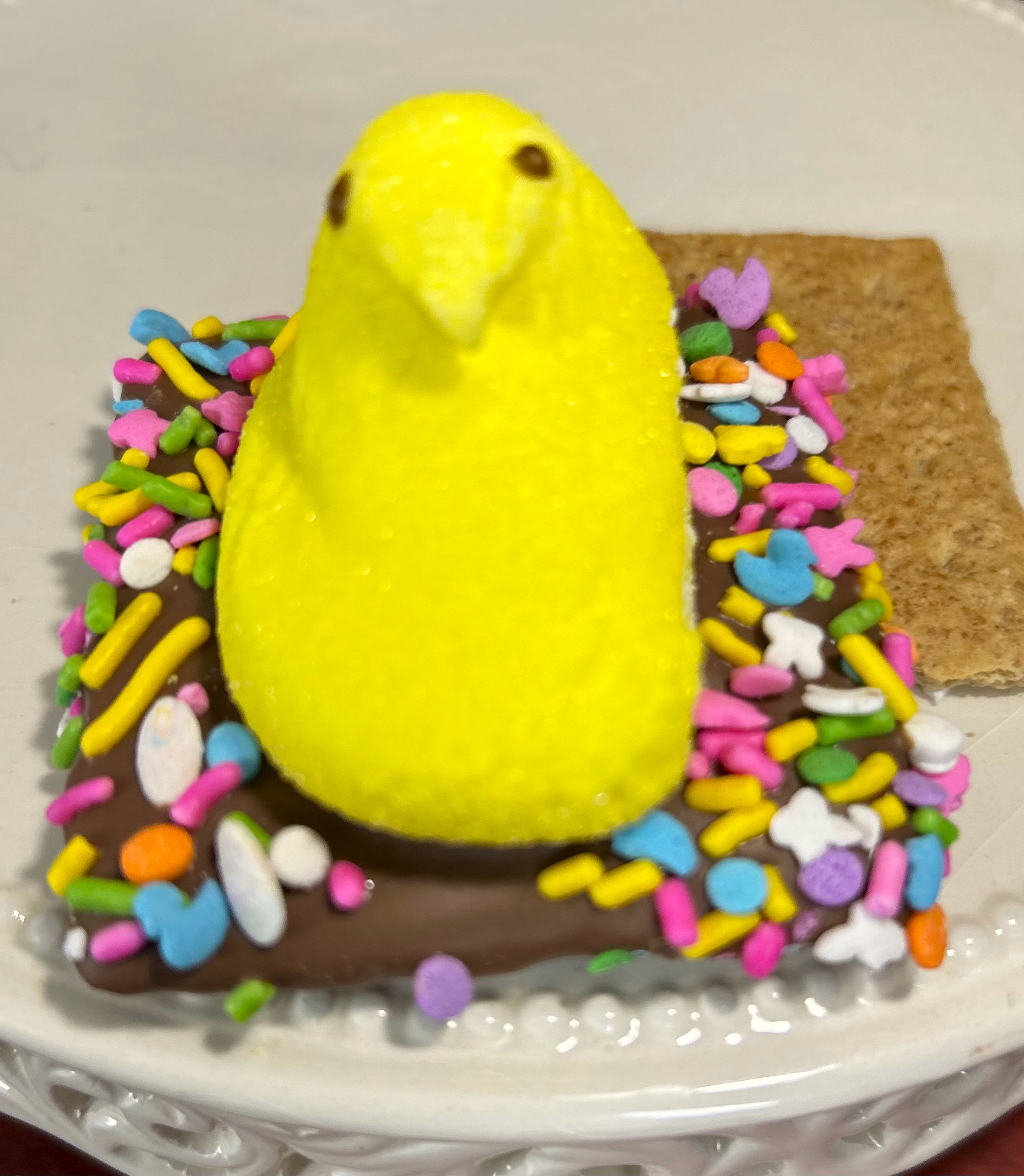Peepster marshmallow graham