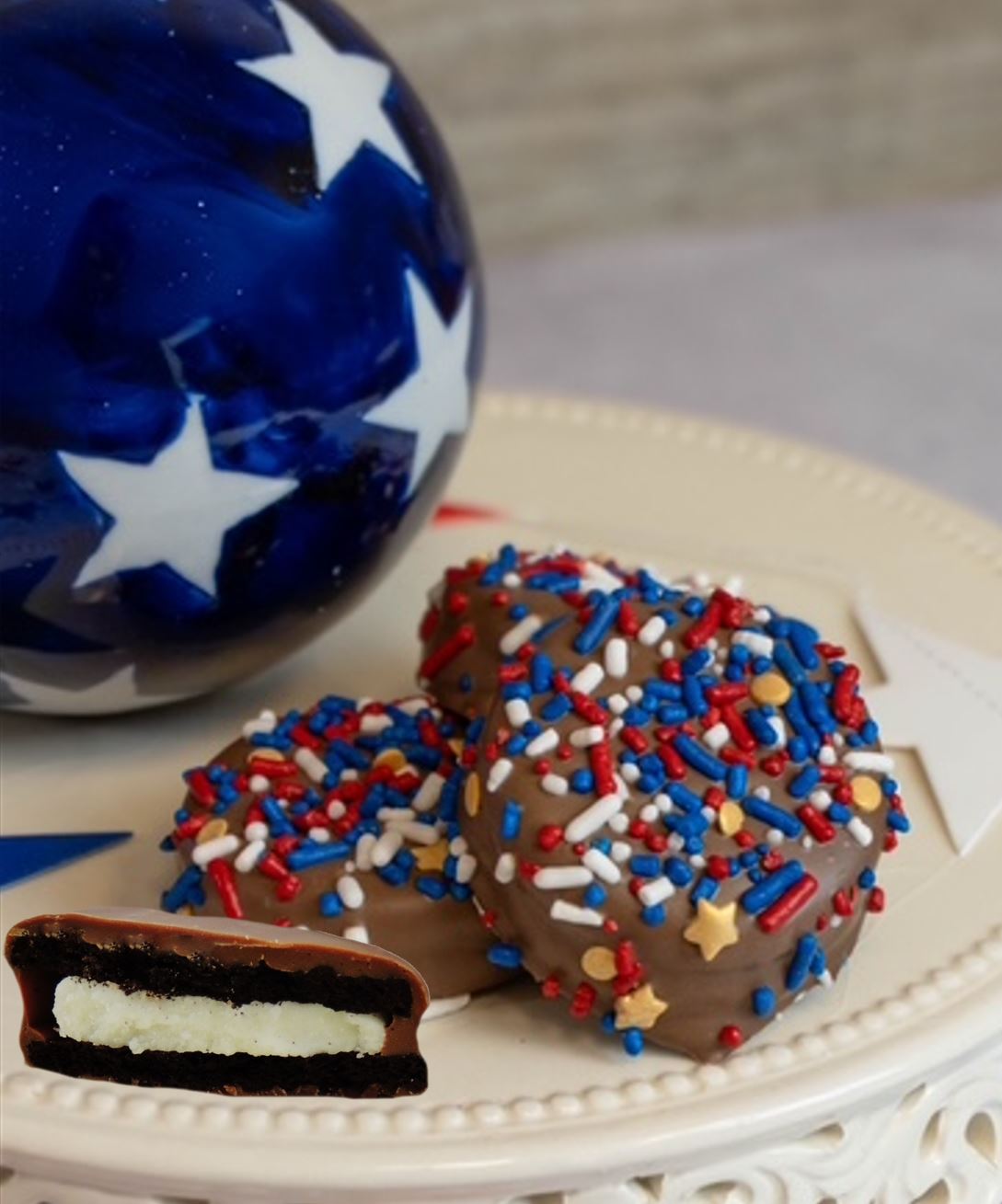 cookies red white blue